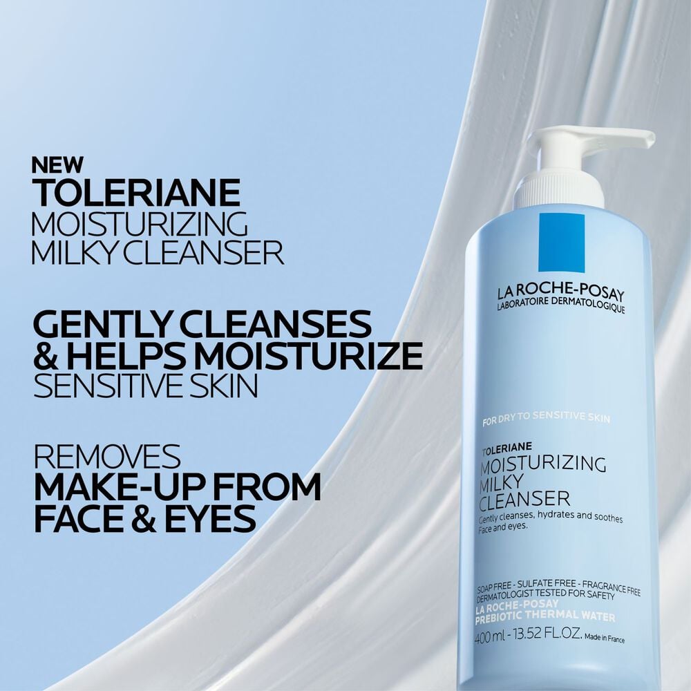 Toleriane Moisturizing Milky Facial Cleanser - Image 3
