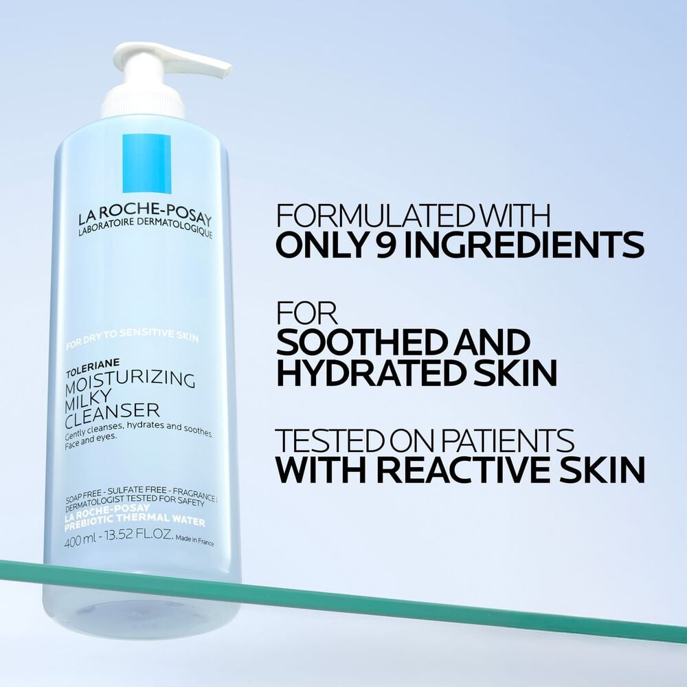 Toleriane Moisturizing Milky Facial Cleanser - Image 4